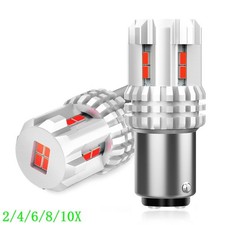 K2 LED Brake Stop Light Bulbs 1157 for Hyundai Sonata Santa Fe 2001-19 Red 2/10X