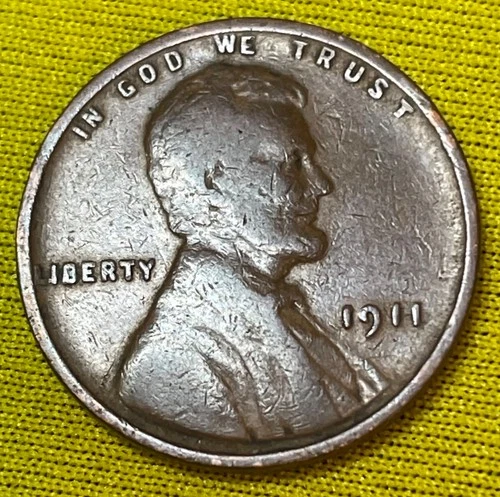 1911 P Wheaty Lincoln Cent