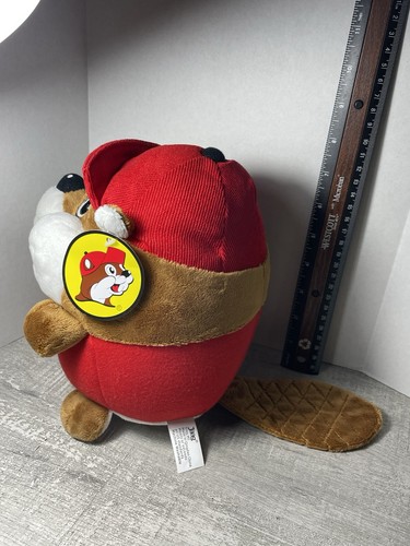 Peluche Buc-ee's 8" Bucee's Beaver rotondo peluche Jaag nuovo con etichette - Foto 8 di 21