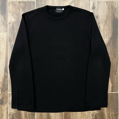 Vintage 90s Made In Italy Giorgio Armani Borgonuovo 21 Wool Knit Sweater - Picture 2 of 8