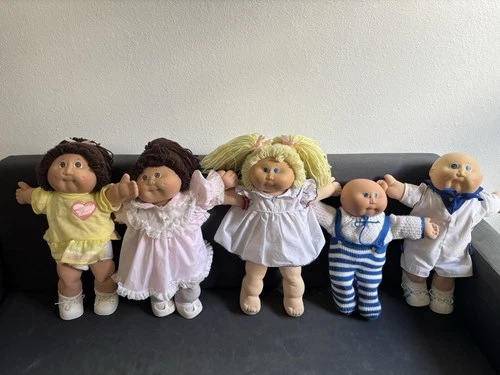 Vintage Cabbage Patch Dolls 1982 1985 Lot