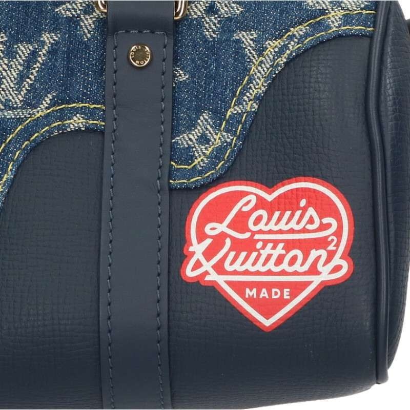Louis Vuitton Human Made XS M81011 Keepall Monogram Denim