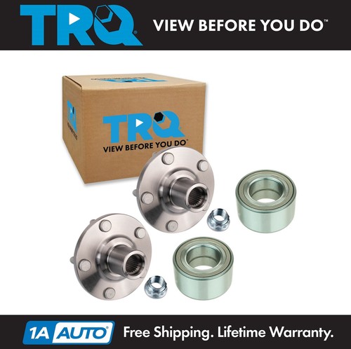 TRQ 4 Piece Front Wheel Bearing & Hub Kit Set for Toyota Camry Highlander Solara - Bild 1 von 7