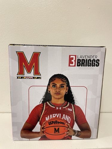 University of Maryland Terrapins Women's Basketball Lavender Briggs Bobblehead - Picture 6 of 10