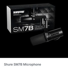 Shure SM7B Vocal / Broadcast Microphone Cardioid Dynamic US Free Shipping