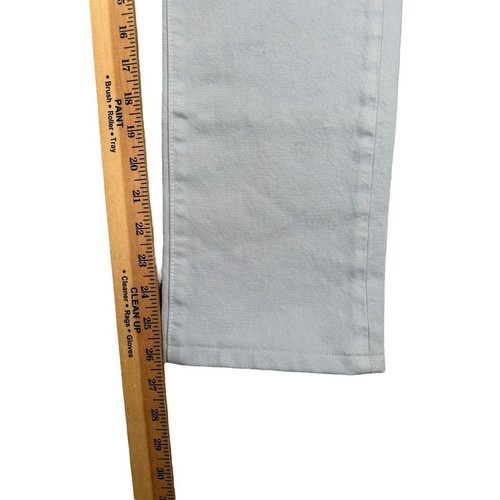Sid Mashburn Light Blue Button Fly Jeans Mens 30x32 (~26.5"L) Cotton Made in USA - Picture 6 of 9