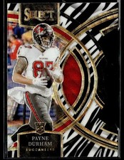L39,918 - 2023 Select Prizm Zebra Die Cut #155 Payne Durham