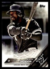2016 Topps Update  Austin Jackson #US231 Chicago White Sox Baseball Card