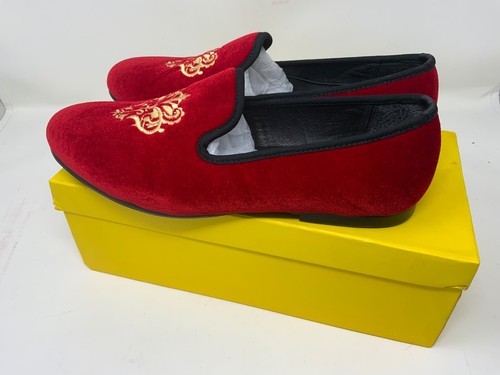 Journey West Red Loafers/Slippers Men's Size 42 New - Picture 5 of 8