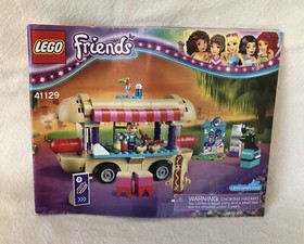 LEGO Friends 41129 Amusement Park Hot Dog Van 100% Complete w/ Manual & Minifigs