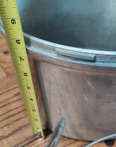 Vintage Maid of Honor 16 QT. Heavy Cast Aluminum Pressure Canner w/ Canning Rack - Picture 11 of 15