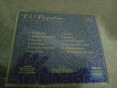 El Negrito Truman CD Merengue/Guaguanco Bongo - Picture 2 of 2