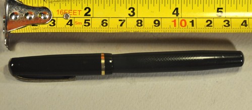 "SUMMIT" S160 Dark green> Lever Filler 14K Gold nib Vtg c.1946's Fountain pen - Picture 3 of 22