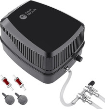 5W/10W Aquarium Air Pump 160-254GPH 0.02-0.025MPa Quiet Fish Tank Air Pump Aquar