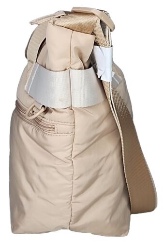 NEW! NWT ADIDAS ORIGINALS Puffer Tote in Magic Beige - Picture 2 of 11