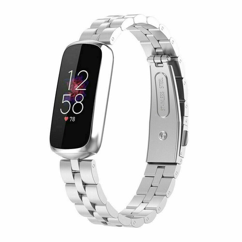 For Fitbit Luxe Special Edition Stainless Steel Watch Band Bracelet Strap + Tool - Picture 8 of 29