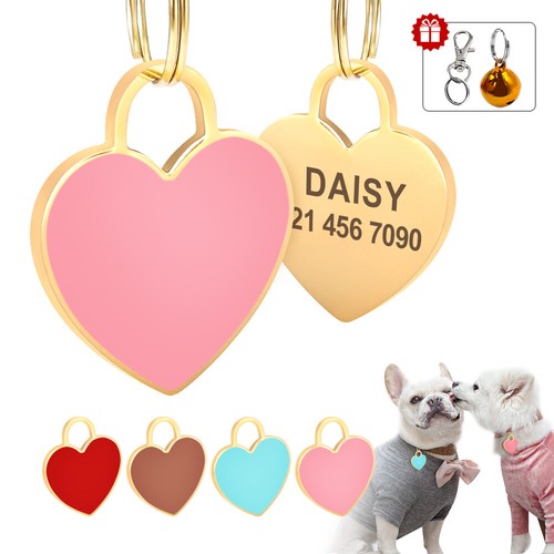 Hundemarke Tiermarke Hundemarken mit Namen Gravur Personalisiert Adressanhänger  - Imagen 1 de 16