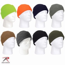 Rothco Military Winter Hat Fine Knit Acrylic Watch Cap - Made in The USA