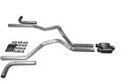 Dodge Ram 1500 94-03 2.5" Dual Exhaust Kits 1 Chamber Muffler Side Exit