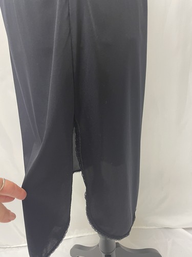 Vanity Fair Style 11-760 Talla 24" M/40 NEGRO Media Ranura Lateral Deslizante Usado en Excelente Condición De Colección - Imagen 5 de 6