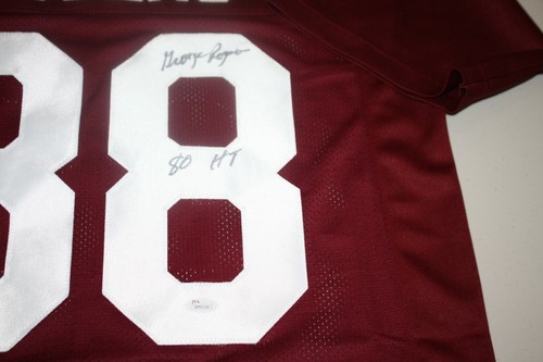 SOUTH CAROLINA GAMECOCKS GEORGE ROGERS SIGNED CUSTOM JERSEY HEISMAN 1980 JSA - Picture 3 of 4