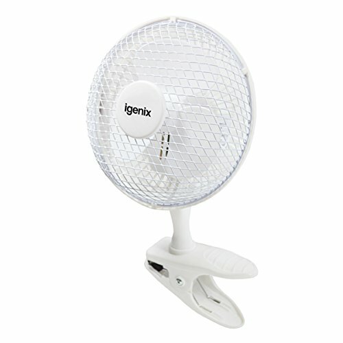 Igenix DF0006 Clip on Desk Fan, 6 Inch, 2 Speed (Pack of 2) - Picture 3 of 10