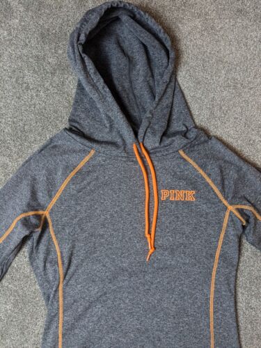 Pink Victoria Secret's Athletic Ultimate Fitted Hoodie Women's Size Medium - Picture 2 of 10