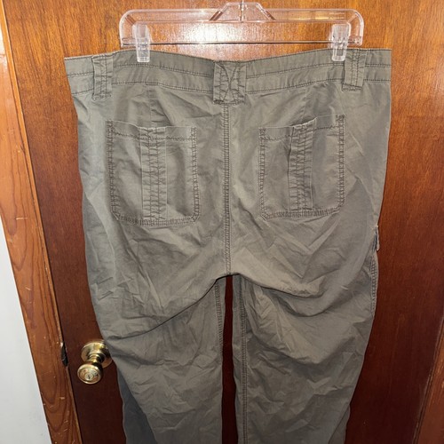 Vtg Calvin Klein Jeans Womens Gray Cargo Capri Jeans Size 16W - Bild 6 von 7