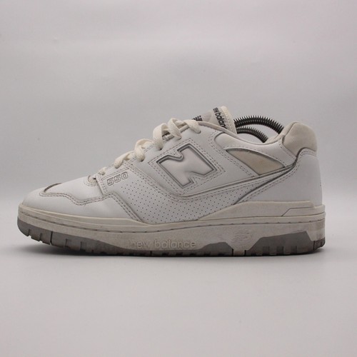 New Balance 550 Shoes Men's Size US 8.5 D White Athletic Sneakers BB550PB1 - Picture 4 of 10