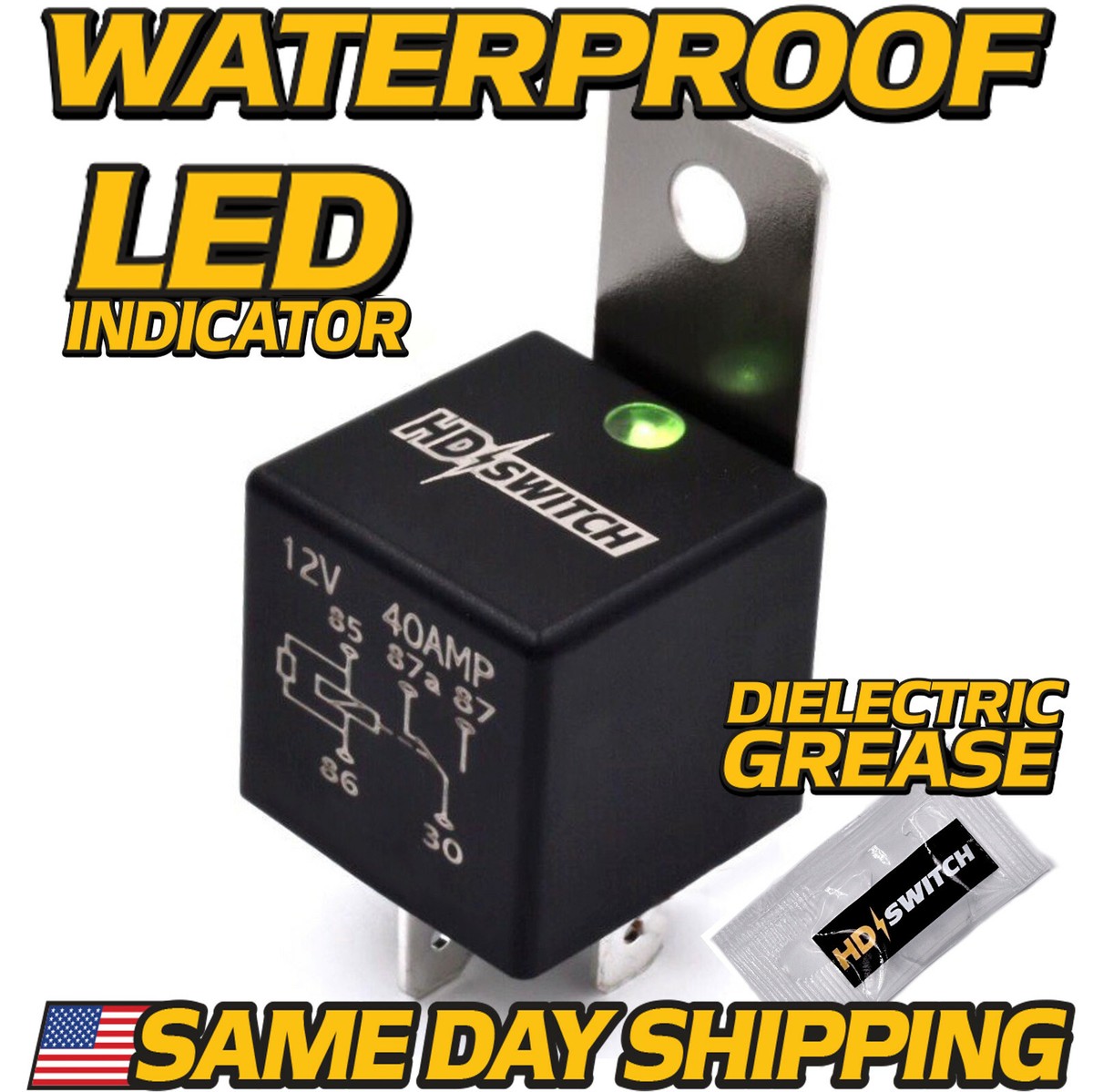 12 Volt Relay Fits John Deere LT133 LT155 LT160 LT166 LT170 LT180 LT190 LTR155 - Reliable Aftermarket Parts, Inc 12 Volt Relay Fits John Deere LT133 LT155 LT160 LT166 LT170 LT180 LT190 LTR155 - Reliable Aftermarket Parts, Inc