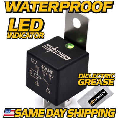12V Sealed WaterProof Relay fits Husqvarna AYP Craftsman 532109748, 109748X
