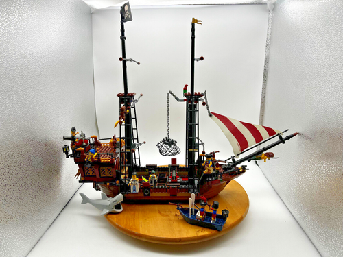 Lego Pirates 6243 Piratenschiff "Brickbeard`s Bounty"  BA o. OVP guter Zustand - Bild 2 von 24