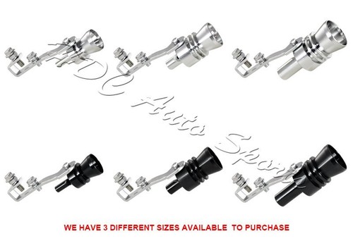 Universal Fake Turbo Sound Exhaust Whistle Blow off Valve Simulator Whistler XL - Picture 4 of 4