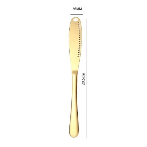 Stainless Steel Butter Spreader Knife Butter Curler Spreader Spreading Knife - Picture 20 of 26