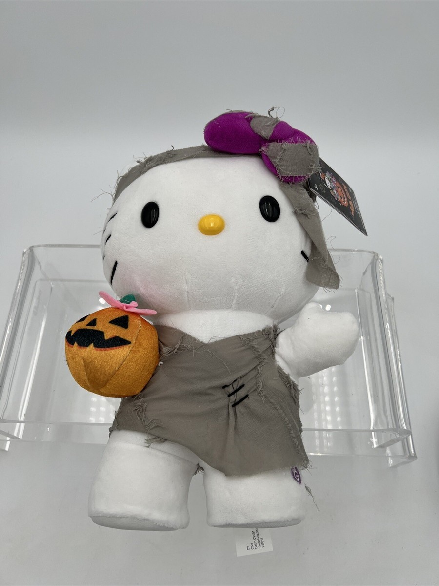 NWT NEW HELLO KITTY MUMMY PLUSH Halloween Greeter Side