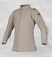 Renaissance Gambeson Thick Padded Armour Full Sleeves Armor Theater