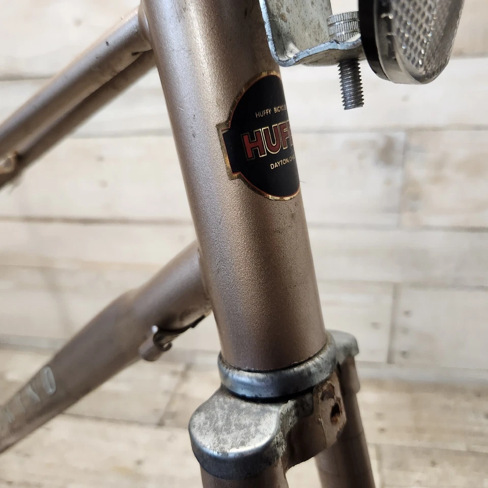 Marco Huffy Aerowind 1982 19" Lady Mixte paso a paso acero 26x1 1/4 ruedas raro Foto 4 de 4