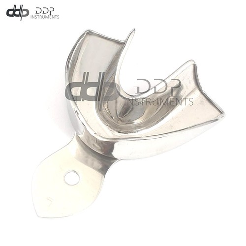 Stainless Steel Impression Trays Lower Large,Non-Perforated Surgical Dental Inst - Picture 3 of 3