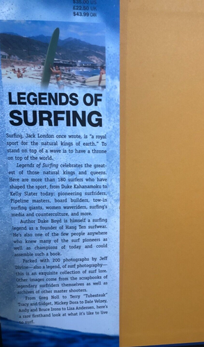 LEGENDS OF SURFING Greatest Surfriders Duke Kahanamoku to Kelly Slater DUKE BOYD - Bild 3 von 7