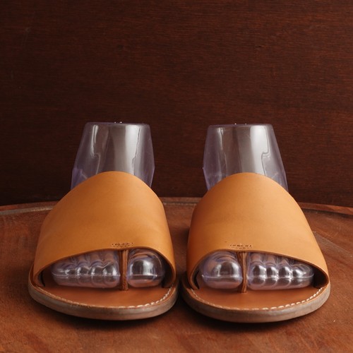 Sandali Madewell donna TG 10 marroni passerella palo slide pelle scarpe slip on - Foto 3 di 15