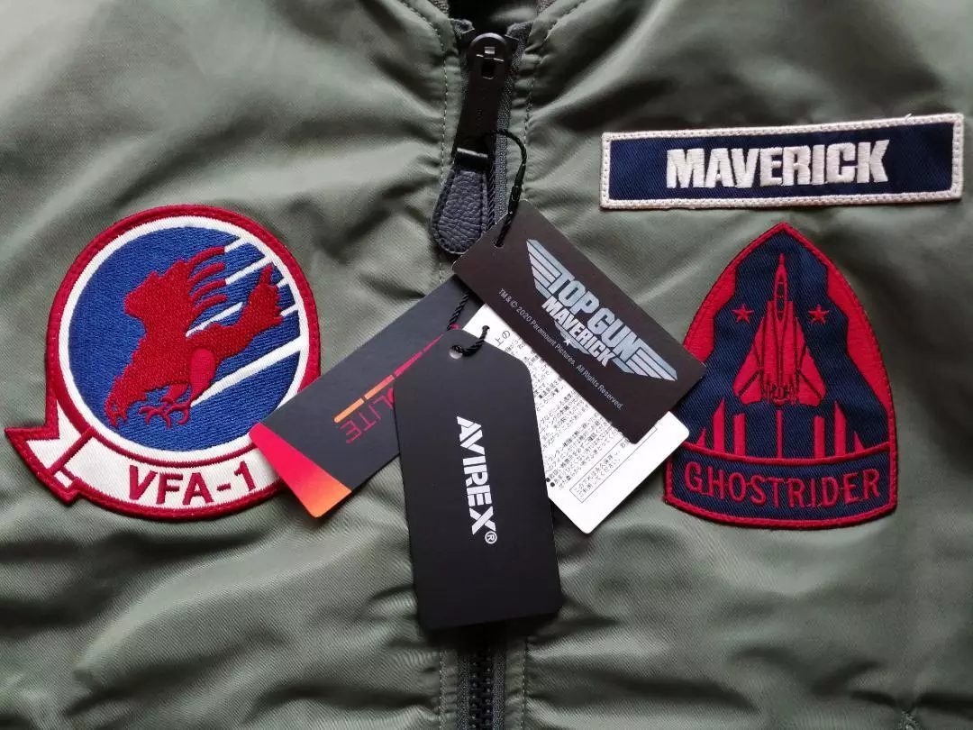 AVIREX MA-1 Flight Jacket Top Gun Maverick Model Size M