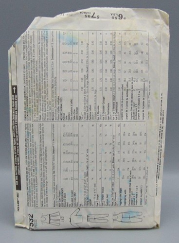 Simplicity 7532 Kinder Leggings, Jumpsuit, Pullover und Top Gr. BB 5-6X UNGESCHNITTEN... - Bild 2 von 3