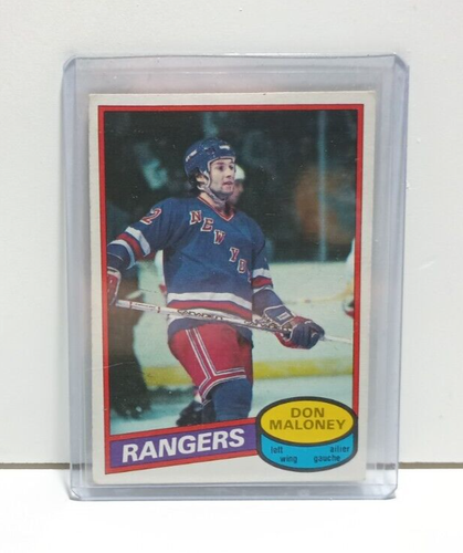 1980 O-Pee-Chee #231 Don Maloney New York Rangers - Bild 3 von 3