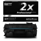 2x Eurotone per Cartridge Replaces HP Cfx80A 80A