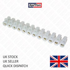 12 WAY Connector Strip 3/5/10/15/30/60 Electrical Block Terminal Connection Wire