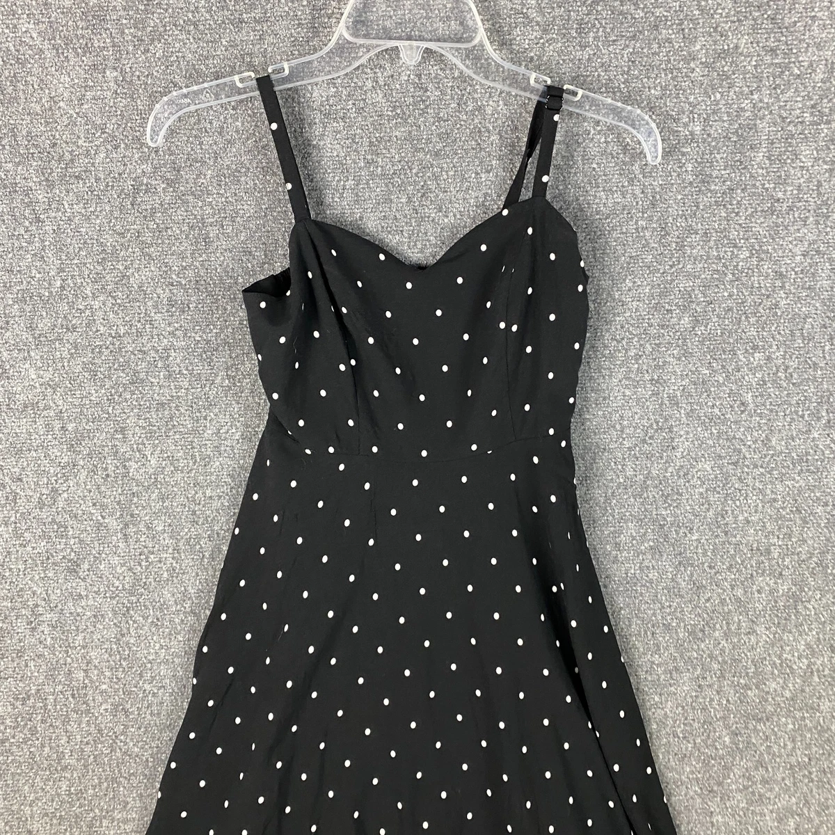 Polka dot dress old cheap navy