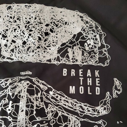 Disney Star Wars Windbreaker Jacket Full Zip Graphic Back Break The Mold Size M - Picture 11 of 11