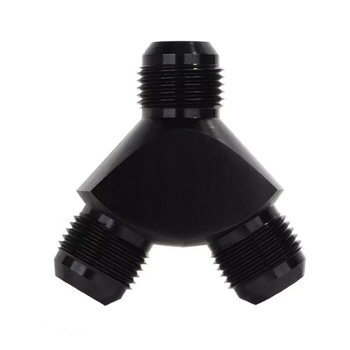Adaptador de manguera divisor de unión acoplador de conexión de montaje de llamarada de bloque 6AN 8AN 10AN Y - Imagen 71 de 84