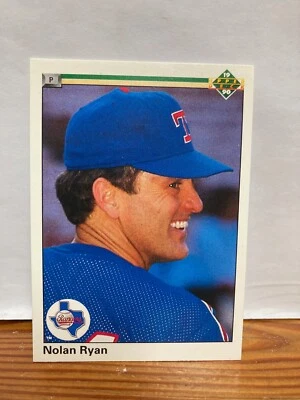 Nolan Ryan 1990 Upper Deck Baseball Card Karte Texas Rangers - Bild 1 von 2