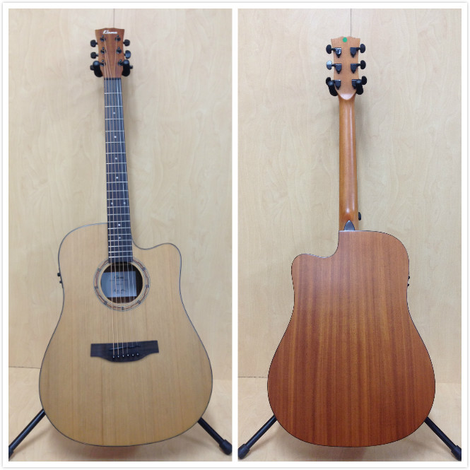 Klema K100DC-CE Solid Cedar Top,Dreadnought Acoustic Guitar,Cutaway+Free Guitar,Cutaway+Free Guitar,Cutaway+Free Gig Bag 64954d Klema K100DC-CE Solid Cedar Top,Dreadnought Acoustic Guitar,Cutaway+Free Guitar,Cutaway+Free Guitar,Cutaway+Free Gig Bag 64954d